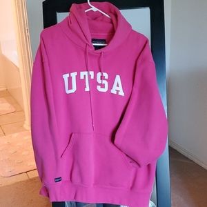 UTSA Jansport hot pink hoodie